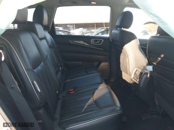 2020 Infiniti QX60 LUXE with VIN 5N1DL0MMXLC506990, listed as a IAAI auction lot 41307122 with 83,657 mi miles. Bid and sale history available at carsss.com. Image 8.
