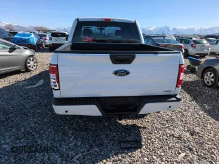 2018 Ford F-150 XL with VIN 1FTEW1CP8JKD57127, listed as a Copart auction lot 46655415 with 107,406 mi miles and Salvage Title. Bid and sale history available at carsss.com. Image 6.