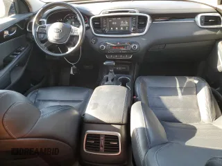 2019 Kia Sorento EX Sport V6 with VIN 5XYPH4A55KG503738, listed as a Copart auction lot 85773814 with 107,046 mi miles and Salvage Title. Bid and sale history available at carsss.com. Image 8.