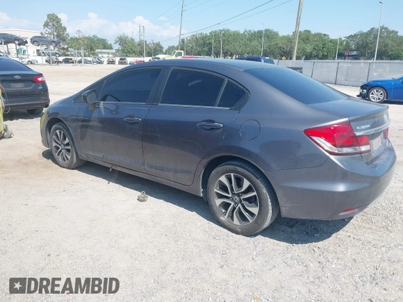 2015 Honda Civic EX z VIN 19XFB2F81FE053822, wystawiony jako IAAI lot #42181913 z przebiegiem 107 220 mil mil oraz . Historia ofert i sprzedaży dostępna na DreamBid. Obrazek 3.