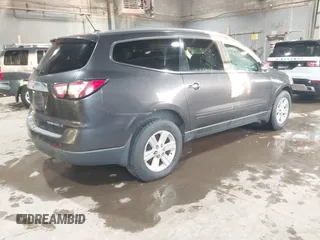 2013 Chevrolet Traverse LT with VIN 1GNKVGKD1DJ159409, listed as a IAAI auction lot 41591916 with 222,079 mi miles and . Bid and sale history available at DreamBid. Image 4.