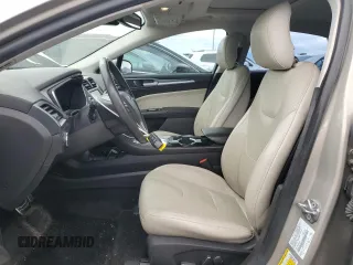 2015 Ford Fusion Titanium Hybrid with VIN 3FA6P0RUXFR115229, listed as a Copart auction lot 54629355 with 76,671 mi miles and Salvage title. Bid and sale history available at DreamBid. Image 7.