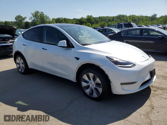 2024 Tesla Model Y Long Range с VIN 7SAYGDEE2RA257279, выставлен на аукционе Copart как лот 61248255 с пробегом Не указан миль и Списание • Salvage title. История ставок и продаж доступна на DreamBid. Изображение 4.