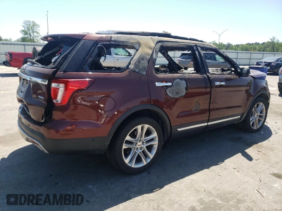 2016 Ford Explorer Limited z VIN 1FM5K8F85GGC82791, wystawiony jako Copart lot #53523305 z przebiegiem Nie podano mil oraz Szkoda całkowita • Salvage title. Historia ofert i sprzedaży dostępna na DreamBid. Obrazek 3.
