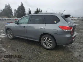 2015 Nissan Pathfinder SV with VIN 5N1AR2MM7FC653740, listed as a Copart auction lot 51338395 with 197,668 mi miles and Salvage Title. Bid and sale history available at carsss.com. Image 2.