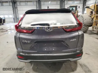 2020 Honda CR-V LX with VIN 5J6RW2H22LL029567, listed as a Copart auction lot 45238455 with 44,857 mi miles and Salvage Title. Bid and sale history available at carsss.com. Image 6.