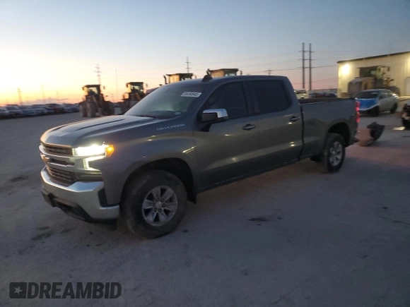 2021 Chevrolet Silverado 1500 LT with VIN 1GCUYDET6MZ328898, listed as a Copart auction lot 88490945 with 148,268 mi miles and Salvage Title. Bid and sale history available at carsss.com. Image 1.
