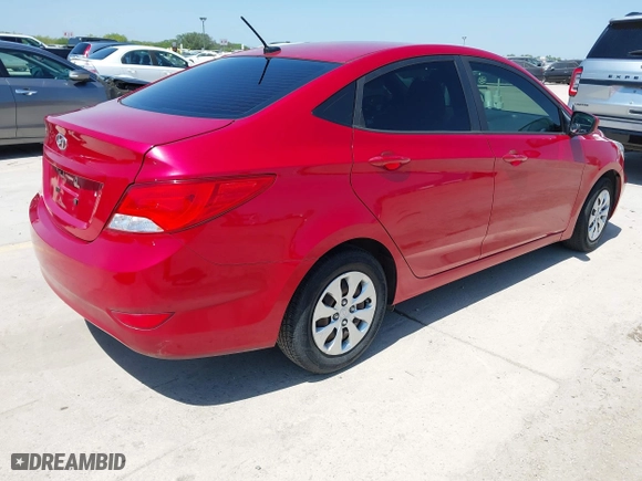 2017 Hyundai Accent SE with VIN KMHCT4AEXHU278488, listed as a IAAI auction lot 42020830 with 99,378 mi miles. Bid and sale history available at carsss.com. Image 4.
