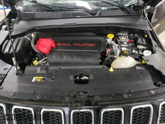 2020 Jeep Compass Latitude with VIN 3C4NJDBB9LT104454, listed as a Copart auction lot 45028405 with 60,115 mi miles and Salvage title. Bid and sale history available at DreamBid. Image 13.