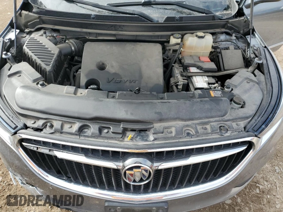 2018 Buick Enclave Premium with VIN 5GAEVBKW9JJ120459, listed as a Copart auction lot 46431515 with 105,005 mi miles and Salvage Title. Bid and sale history available at carsss.com. Image 12.