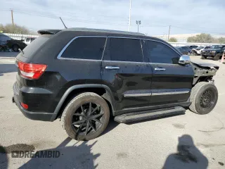 2013 Jeep Grand Cherokee Limited with VIN 1C4RJEBT9DC526785, listed as a Copart auction lot 43196255 with 134,496 mi miles and Salvage Title. Bid and sale history available at carsss.com. Image 3.