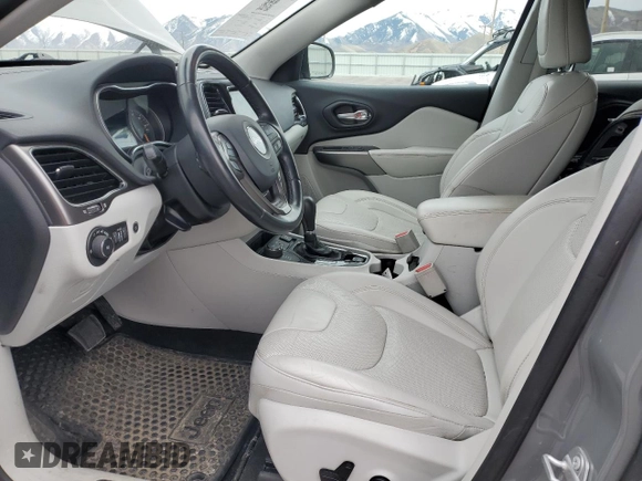 2020 Jeep Cherokee Limited with VIN 1C4PJMDN7LD624741, listed as a Copart auction lot 50826765 with 63,750 mi miles and Salvage title. Bid and sale history available at DreamBid. Image 7.