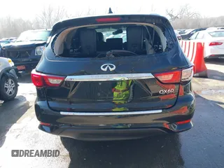 2017 Infiniti QX60 with VIN 5N1DL0MN7HC561106, listed as a IAAI auction lot 41768919 with 112,377 mi miles. Bid and sale history available at carsss.com. Image 16.