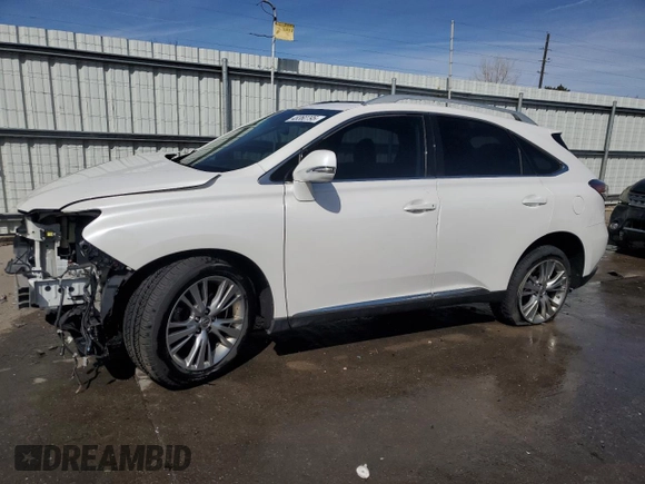 2013 Lexus RX 350 with VIN 2T2BK1BA5DC187466, listed as a Copart auction lot 48360795 with 108,842 mi miles and Salvage Title. Bid and sale history available at DreamBid. Image 1.