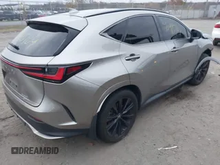 2022 Lexus NX with VIN 2T2KGCEZ5NC003823, listed as a IAAI auction lot 40915104 with 44,165 mi miles. Bid and sale history available at carsss.com. Image 4.
