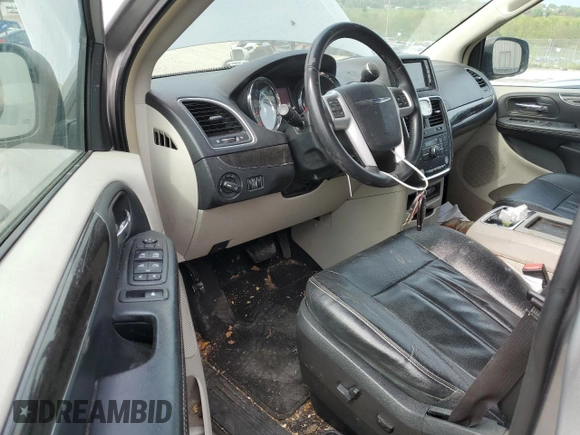 2016 Chrysler Town & Country Touring with VIN 2C4RC1BG0GR253155, listed as a Copart auction lot 54407055 with 117,181 mi miles and Salvage Title. Bid and sale history available at carsss.com. Image 8.