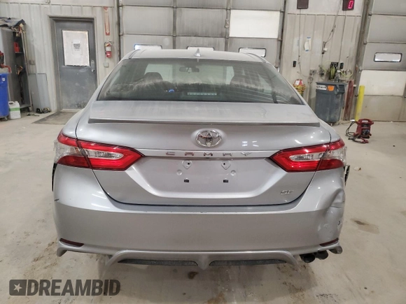 2019 Toyota Camry LE with VIN 4T1B11HK1KU227058, listed as a Copart auction lot 51225445 with 183,115 mi miles and Salvage Title. Bid and sale history available at carsss.com. Image 6.