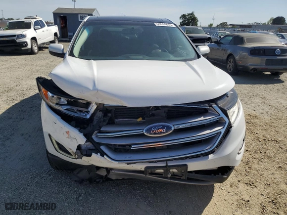 2016 Ford Edge SEL with VIN 2FMPK4J86GBC61979, listed as a Copart auction lot 53104615 with 118,429 mi miles and Salvage Title. Bid and sale history available at carsss.com. Image 5.