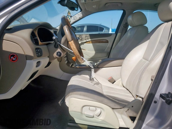 2003 Jaguar S-Type with VIN SAJEA01T43FM62477, listed as a Copart auction lot 52693085 with 109,761 mi miles and Salvage Title. Bid and sale history available at DreamBid. Image 7.