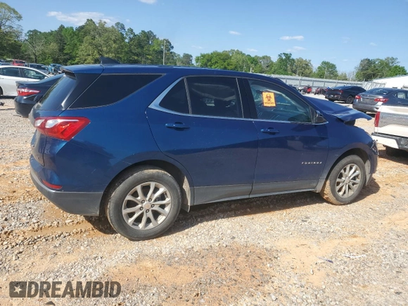 2019 Chevrolet Equinox LT with VIN 2GNAXKEV7K6261627, listed as a Copart auction lot 50802125 with 103,773 mi miles and Salvage Title. Bid and sale history available at carsss.com. Image 3.