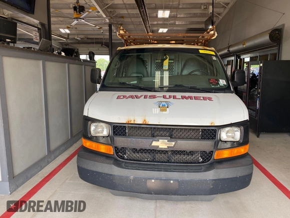 2015 Chevrolet Express Cargo with VIN 1GCWGFCG0F1145334, listed as a IAAI auction lot 42610461 with 143,162 mi miles and . Bid and sale history available at DreamBid. Image 8.