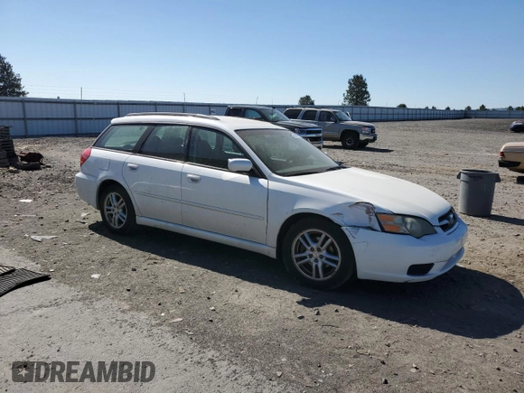 2005 Subaru Legacy with VIN 4S3BP616957379721, listed as a Copart auction lot 59583885 with 132,369 mi miles and Salvage title. Bid and sale history available at DreamBid. Image 4.