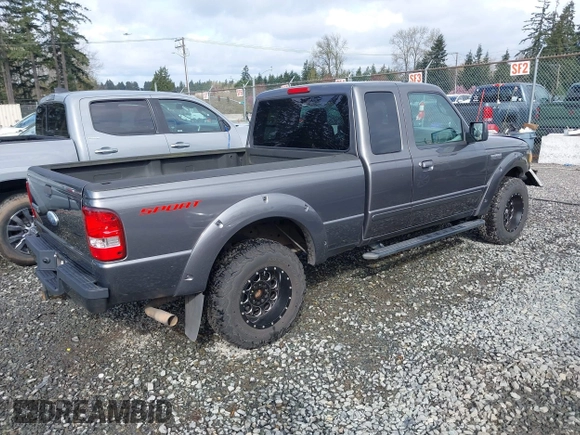 2009 Ford Ranger XLT with VIN 1FTYR44E89PA56696, listed as a IAAI auction lot 41939544 with 144,747 mi miles. Bid and sale history available at carsss.com. Image 4.