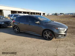 2017 Ford Focus ST with VIN 1FADP3L93HL343104, listed as a Copart auction lot 53575195 with 64,394 mi miles and Clean Title. Bid and sale history available at carsss.com. Image 4.