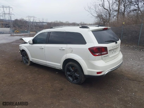 2019 Dodge Journey Crossroad with VIN 3C4PDCGG7KT860748, listed as a IAAI auction lot 41686692 with 80,028 mi miles. Bid and sale history available at carsss.com. Image 3.