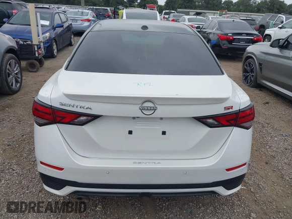 2024 Nissan Sentra SR with VIN 3N1AB8DVXRY378822, listed as a IAAI auction lot 42279641 with 8,042 mi miles and . Bid and sale history available at DreamBid. Image 16.