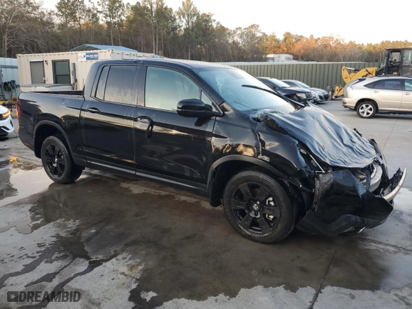 2020 Honda Ridgeline Black Edition with VIN 5FPYK3F87LB011988, listed as a Copart auction lot 81320864 with 39,703 mi miles and Salvage Title. Bid and sale history available at carsss.com. Image 4.