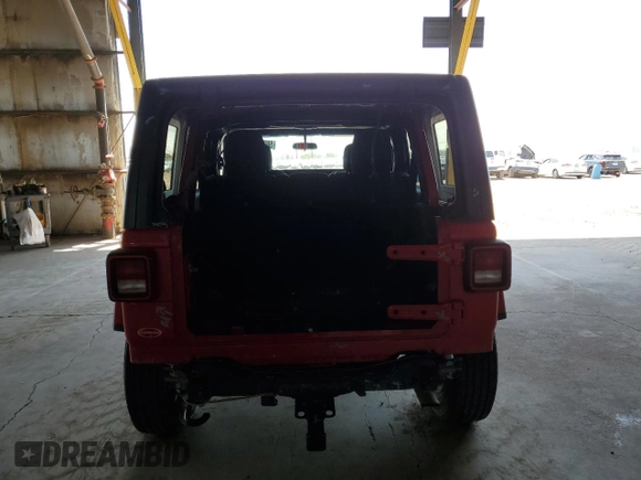 2020 Jeep Wrangler Unlimited Sahara Altitude с VIN 1C4HJXEN8LW268874, выставлен на аукционе Copart как лот 58557845 с пробегом 77 708 миль миль и Списание • Salvage title. История ставок и продаж доступна на DreamBid. Изображение 6.
