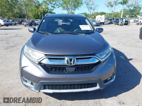 2017 Honda CR-V Touring with VIN 2HKRW1H91HH505686, listed as a IAAI auction lot 41805226 with 120,760 mi miles. Bid and sale history available at carsss.com. Image 12.
