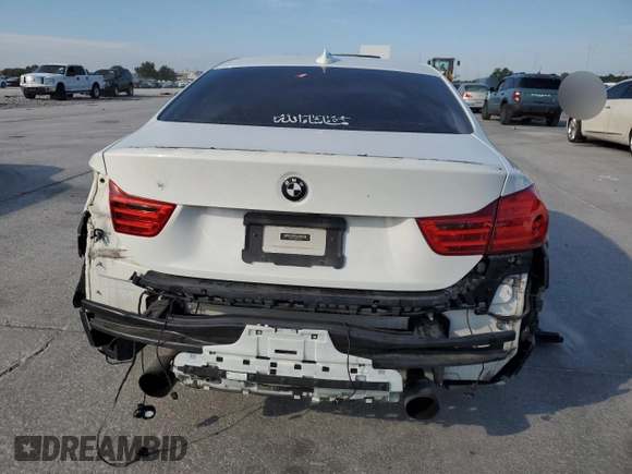 2016 BMW 4 Series 435i with VIN WBA3R1C59GK529765, listed as a Copart auction lot 69156354 with 66,654 mi miles and Salvage title. Bid and sale history available at DreamBid. Image 6.