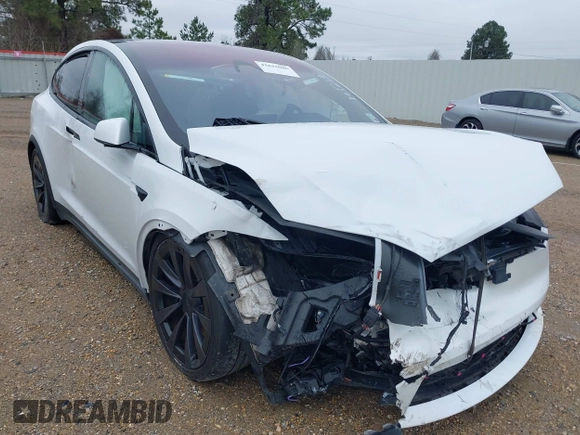 2022 Tesla Model X Plaid with VIN 7SAXCBE68NF333394, listed as a IAAI auction lot 41615086 with Not Provided miles and . Bid and sale history available at DreamBid. Image 6.