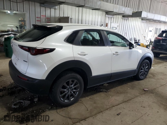 2021 Mazda CX-30 S with VIN 3MVDMBAL8MM214214, listed as a Copart auction lot 58583995 with 98,877 mi miles and Salvage title. Bid and sale history available at DreamBid. Image 3.