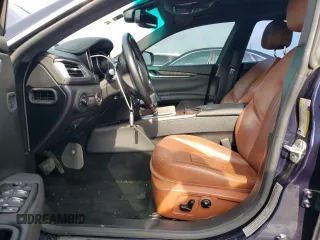 2015 Maserati Ghibli with VIN ZAM57XSA6F1146076, listed as a Copart auction lot 52474303 with 82,575 mi miles. Bid and sale history available at carsss.com. Image 7.
