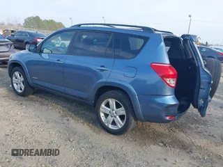 2007 Toyota RAV4 Sport with VIN JTMZK32V476007438, listed as a IAAI auction lot 41502417 with 183,145 mi miles and . Bid and sale history available at DreamBid. Image 3.