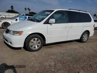 2003 Honda Odyssey EX z VIN 5FNRL18663B111901, wystawiony jako Copart lot #51240245 z przebiegiem 115 202 mil mil oraz Szkoda całkowita • Salvage title. Historia ofert i sprzedaży dostępna na DreamBid. Obrazek 1.