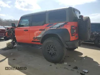 2023 Ford Bronco Raptor with VIN 1FMEE5JRXPLB07725, listed as a Copart auction lot 48746035 with 52,813 mi miles and Salvage Title. Bid and sale history available at DreamBid. Image 2.