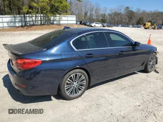 2019 BMW 5 Series 540i xDrive with VIN WBAJE7C58KWW19058, listed as a Copart auction lot 48414445 with 56,506 mi miles and Salvage Title. Bid and sale history available at carsss.com. Image 3.