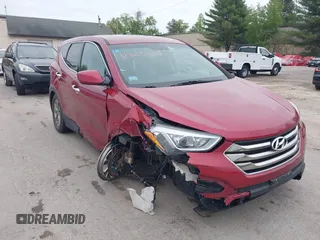 2016 Hyundai Santa Fe z VIN 5XYZTDLBXGG353241, wystawiony jako IAAI lot #42328420 z przebiegiem 120 925 mil mil oraz . Historia ofert i sprzedaży dostępna na DreamBid. Obrazek 6.