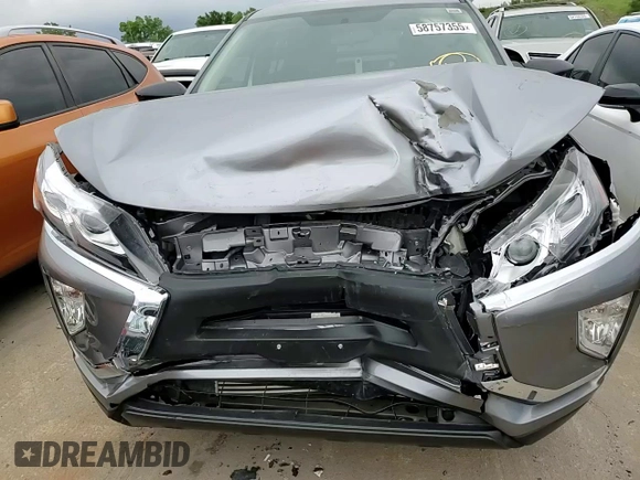 2019 Mitsubishi Eclipse Cross LE with VIN JA4AT4AAXKZ046597, listed as a Copart auction lot 58757355 with 88,892 mi miles and Salvage title. Bid and sale history available at DreamBid. Image 14.