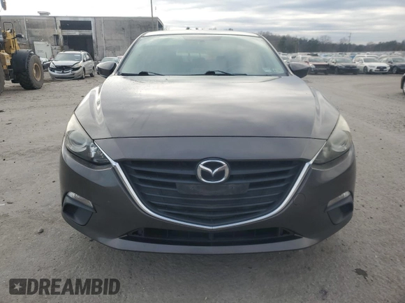 2014 Mazda 3 i Grand Touring with VIN JM1BM1M71E1155300, listed as a Copart auction lot 85097934 with 110,275 mi miles and Salvage Title. Bid and sale history available at DreamBid. Image 5.