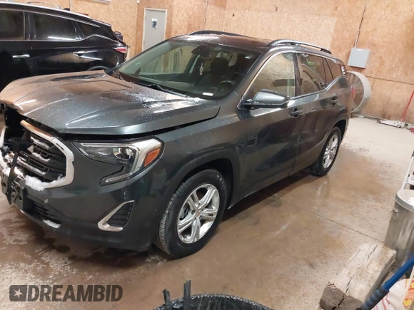 2019 GMC Terrain SLE with VIN 3GKALMEV4KL359787, listed as a IAAI auction lot 41320138 with 106,234 mi miles and . Bid and sale history available at DreamBid. Image 17.