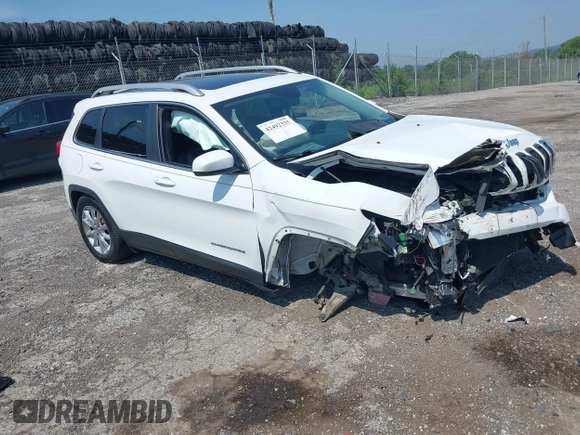 2017 Jeep Cherokee Limited с VIN 1C4PJMDS6HW506438, выставлен на аукционе IAAI как лот 42492335 с пробегом Не указан миль и . История ставок и продаж доступна на DreamBid. Изображение 1.