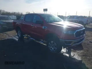 2021 Ford Ranger XL with VIN 1FTER4FHXMLD63104, listed as a IAAI auction lot 41591903 with 56,646 mi miles. Bid and sale history available at carsss.com. Image 1.