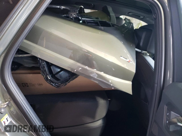 2023 Audi Q3 S line Premium Plus with VIN WA1EECF38P1138944, listed as a Copart auction lot 55373844 with 8,524 mi miles and Salvage title. Bid and sale history available at DreamBid. Image 11.