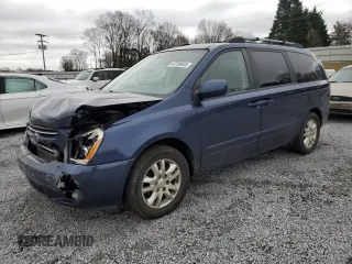 2007 Kia Sedona LX with VIN KNDMB233876171518, listed as a Copart auction lot 44749925 with 60,848 mi miles and Salvage Title. Bid and sale history available at carsss.com. Image 1.