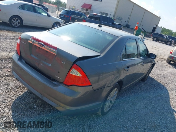2012 Ford Fusion SEL with VIN 3FAHP0JG8CR302575, listed as a IAAI auction lot 42654368 with 174,530 mi miles and . Bid and sale history available at DreamBid. Image 4.